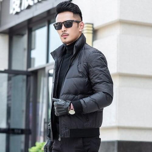 Down Jacket Winter Coat Men Duck Down Coat Men Korean Puffer Jacket Men Warm Doudoune Homme 1918 YY1304