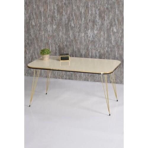 Medium Coffee Table Kr Double Gold Cream Wire Foot coffee table metal coffee table coffee table