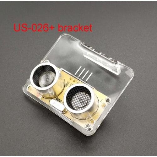 US-026 Ultrasonic Ranging Module Industrial Grade Wide Voltage 3V~5.5V+ Transparent Bracket