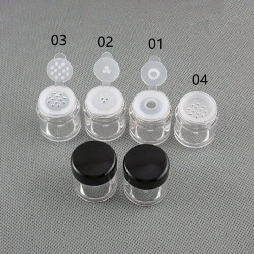 5G Power Container Cream Jars Cosmetic Jar Powder Bottle With Sifter Cosmetic Container eyeshadow Container F20172268