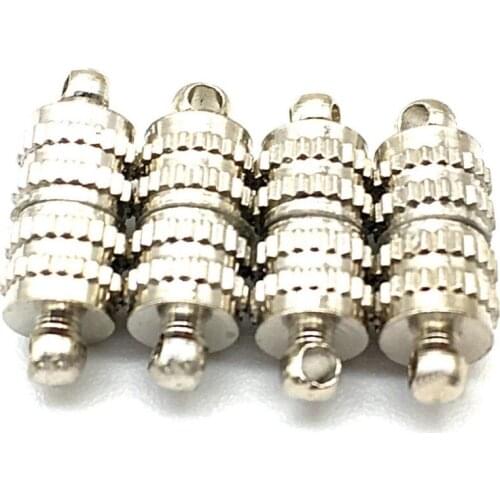 10Pcs/Lot Gear shape Metal Thread Magnet Buckle DIY Necklace Connector Body Jewelry Accessories PC-017