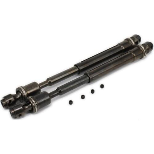 2pcs Metal Steel Universal Driven Dogbone(180019) 112-152mm For Rc Car 1:10 Hsp Hispeed 94180 Crawler Upgraded Hop-Up Parts