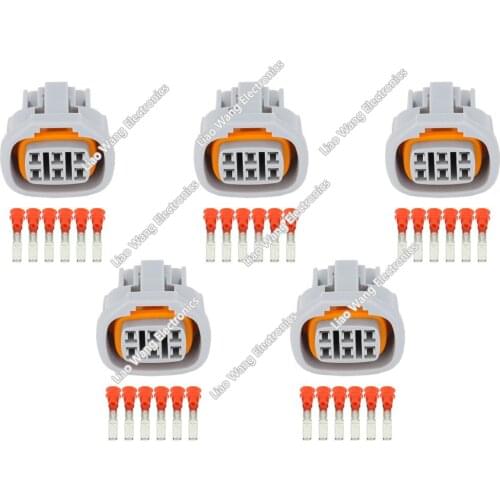 5 Sets accelerator pedal connector ICM igniter accelerator plug DJ70610-2.3-21 6P