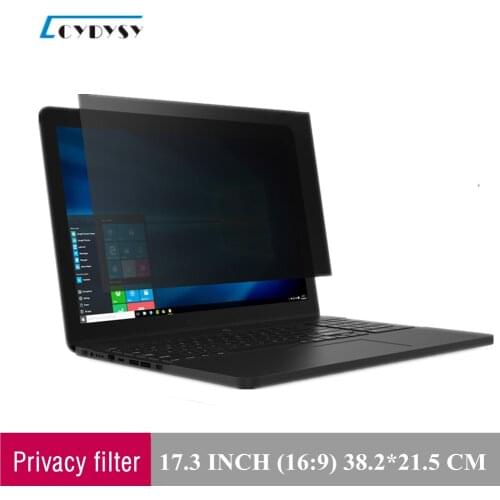 17.3 inch Original LG Privacy Screen Filter Anti-Glare Protector Film for 16:9 Widescreen Laptop 382mm*215mm
