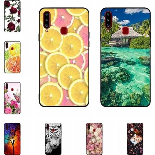 6.5" Case For Samsung Galaxy A20s Cover Soft Silicone Back Shell Cover For Samsung Galaxy A20s A207F A207M A2070 Case Phone Bags