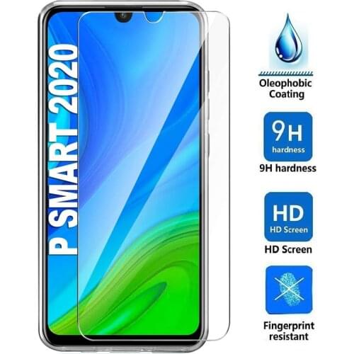 For huawei p smart plus 2018 2019 2020 tempered glass phone screen protector p smart Z S Pro protective film smartphone