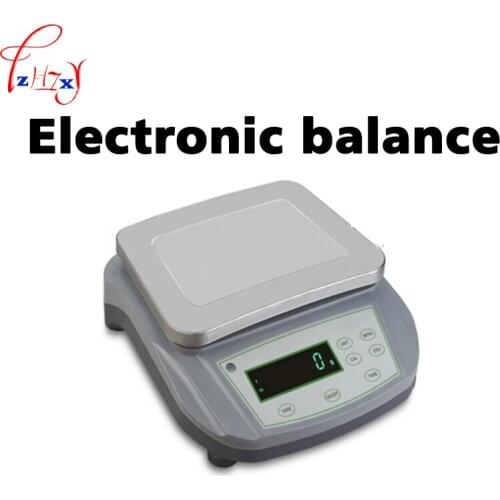 Large weighing electronic balance YP300001D intelligent balance scale precision weight 0-30kg 110/220V 1pc