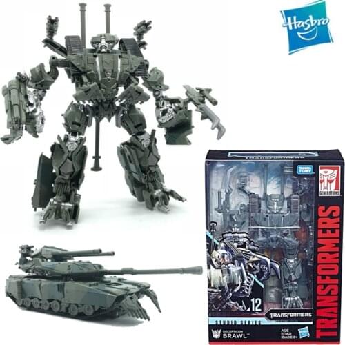 Anime Original Hasbro Transformers Studio Series SS12 Brawl Anime Action Figures Transformers Toys for Children Birthday Gift