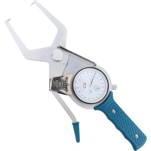 Outside Dial Caliper Gauges 40-60*55mm/0.01mm Metric Shockproof Carbide Points Micrometer Measuring Tools