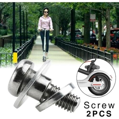 2 Set Scooter Rear Wheel Fixed Bolt Screw Components For Xiaomi Mijia M365 Electric Scooter Skateboard Accessories