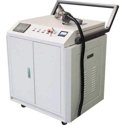 Mold building and sculpture rust fiber laser cleaning machine