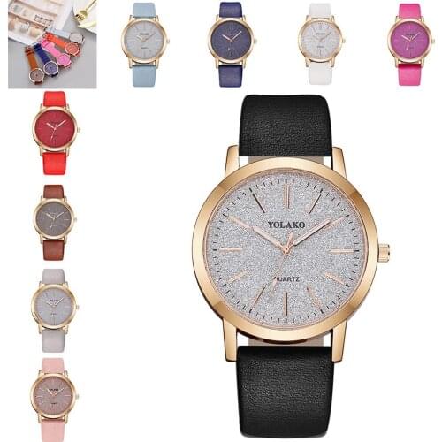Fashion ultra-thin belt simple ladies watch Korean frosted notched dial casual quartz watch dress accessories reloj para dama
