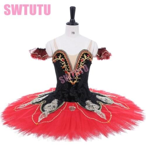 New color red professional ballet costume,green ballet tutu adult classical ballet tutu ballet costumes for competition BT9091