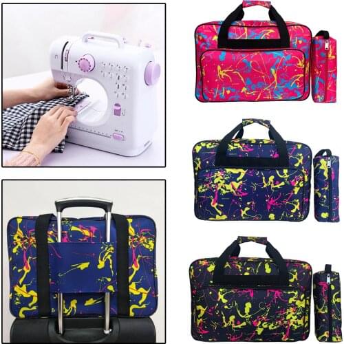 Durable Sewing Machine Carrying Bag with Removable Padded Strap, Sew Machine