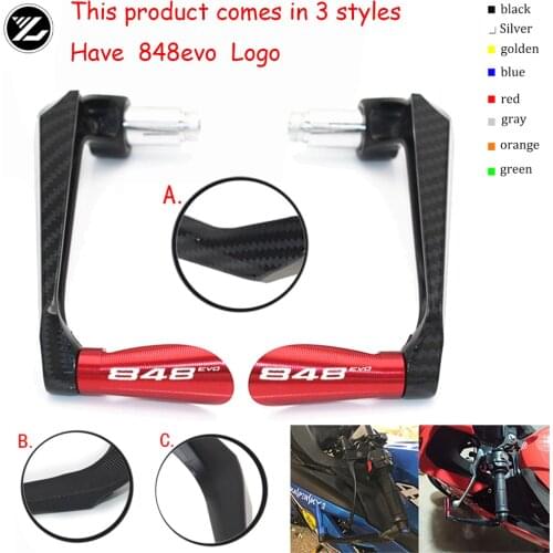Motocycle Handlebar Handle grips Bar Ends Brake Clutch Levers Guard Protector For Ducati 848 EVO 2008 2009 2010 2011 2012 2013