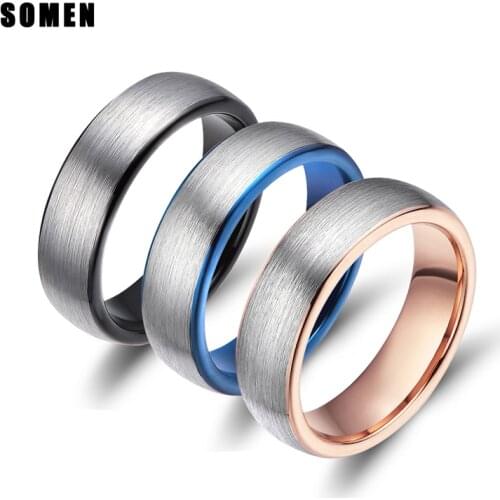 SOMEN TUNGSTEN Women's Gold Rings