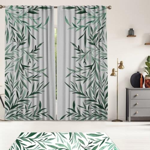 Tropical Series 1,Window Curtain 2 panels set,Blackout,Room darkering,Custom size
