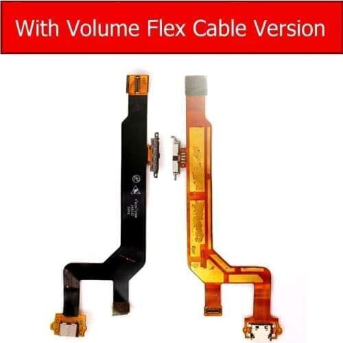 USB Charging Connector Flex Cable For ZTE NUBIA Z11 NX531J nx527j Volume Flex Cable & Charger usb Port Flex Ribbon Phone Repair