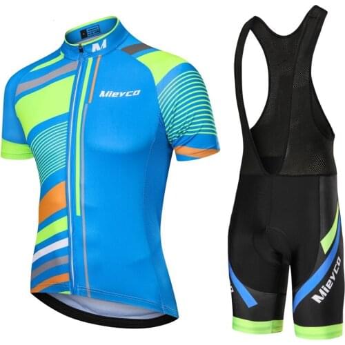 Cycling Clothing Sports-Entertainment Mens Summer Suit Bike Breathable Jersey Set Anti-UV Bicycle Wear Short Sleeve Male Shorts