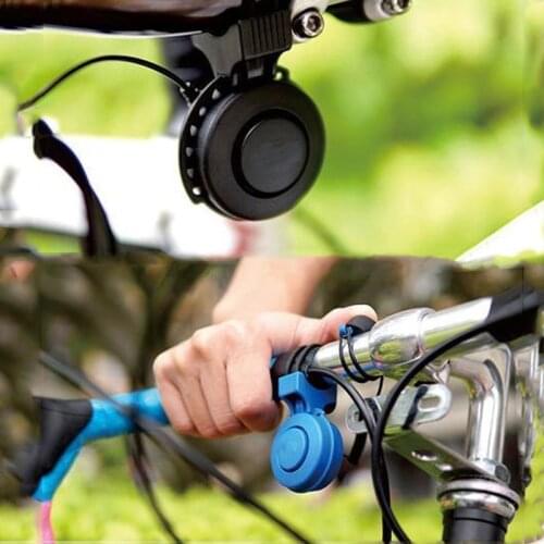 Bike Electric Bell USB Rechargeable Bike Horn Safety Cycling Electric Bicycle Alarm Ring Bell Accessories For Mountain Road Bike