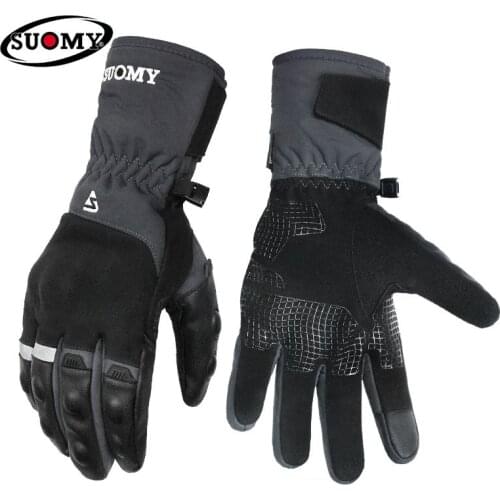 Winter warm Touch Screen Guantes Moto Luvas motorcycle gloves Waterproof windproof Cold proof for Ducati Yamaha kawasaki Suzuki