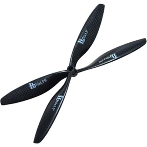 1 Pairs HJ Carbon Fiber 1045 Propellers Prop for F450 F500 F550 RC Quad Copter