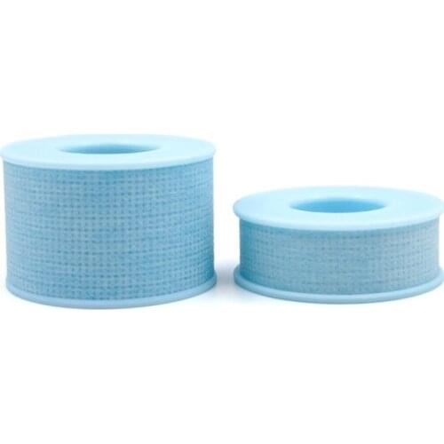1PC Non-woven silicone medical eyelash tape blue breathable anti-sensitive eye pad eyelash extension tool