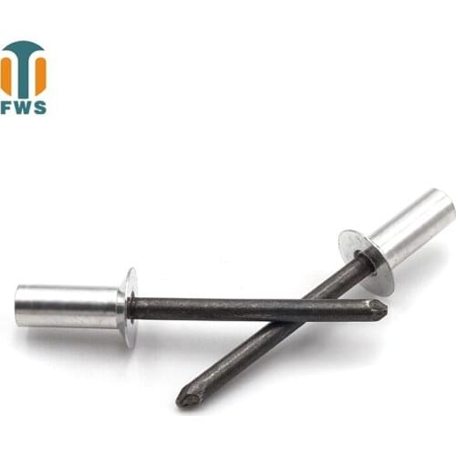 20PCS M5*(8-28) mm Aluminum steel countersunk head closed type Mandrel Blind Rivet Nail Pop Rivets for Furniture Car Aircraft