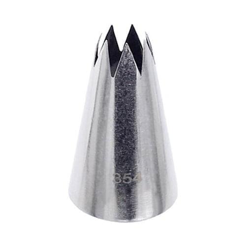354# Stainless Steel Cream Cupcake Pastry Nozzles Cake Decorating Icing Piping Tips Baking Tools