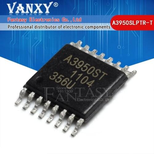 5pcs A3950SLPTR-T TSSOP A3950SLPTR TSSOP-16 A3950ST A3950 TSSOP16 DMOS Full-Bridge Motor Driver IC integrated circuit