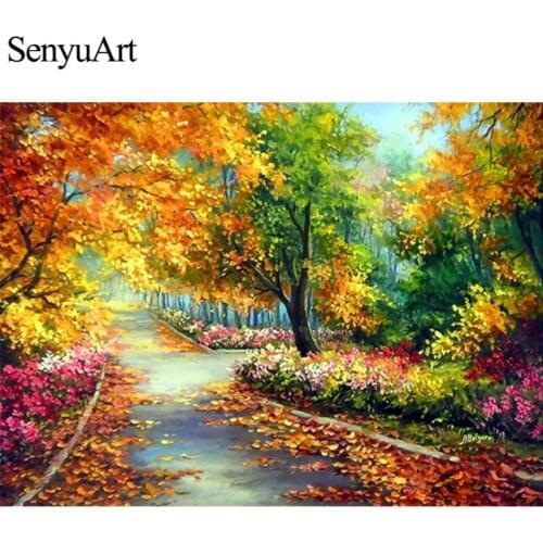 Diamond Painting Full Round Drill Scenery Embroidery Art Landscape Picture Mosaic Accessories Cross Stitch Kit Paiting HomeDecor