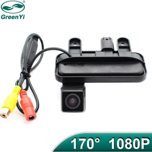 GreenYi 170 Degree 1920x1080P AHD Vehicle Rear View Camera for Mercedes Benz E Class E200 E260 E300 E350 E63 W212 C207 W207 Car