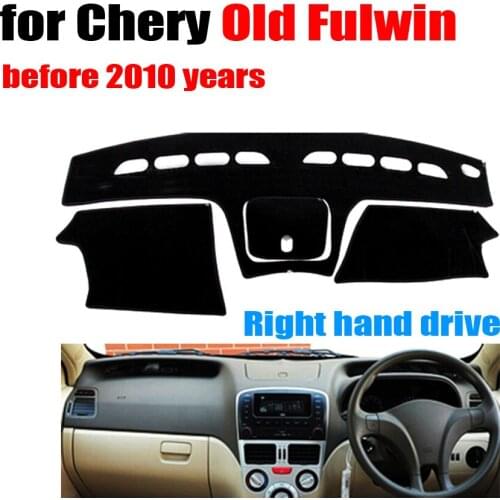 Car dashboard covers for Chery old FULWIN 2 before 2010 years Right hand drive dashmat pad dash cover auto dashboard accessories