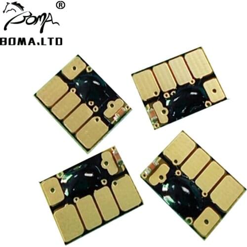 4 Color/Set Cartridge Chip For HP10 11 ARC Auto Reset Chip For HP Designjet 100Plus 110Plus 70 100 110 110ps 20ps 50ps Printer