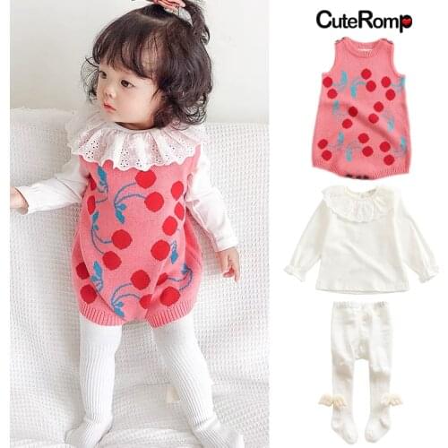 Cuteromp Bodysuit With Long Sleeves For Babies