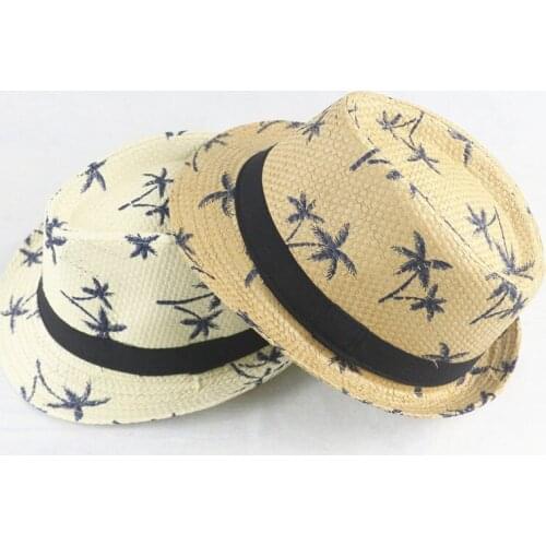 Baby fashion Hat Boys Children Cap Girls Summer Hat Toddler Infant Sun Cap Outdoor kids printing Jazz Cap