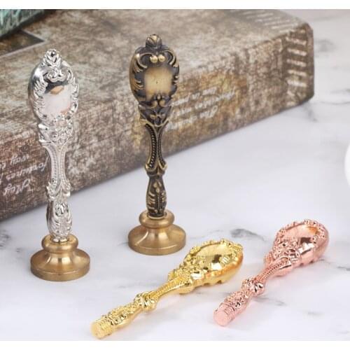 Classic Metal Sealing Wax Seal Stamp Handle Greeting Wedding Invitation DIY Craft Personalized Gift