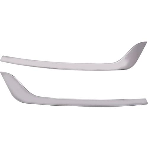 Car Front Bumper Lip Spoiler Stripe Cover Moulding Styling Decoration Steel Strip fit for Ford Fusion Mondeo 2019