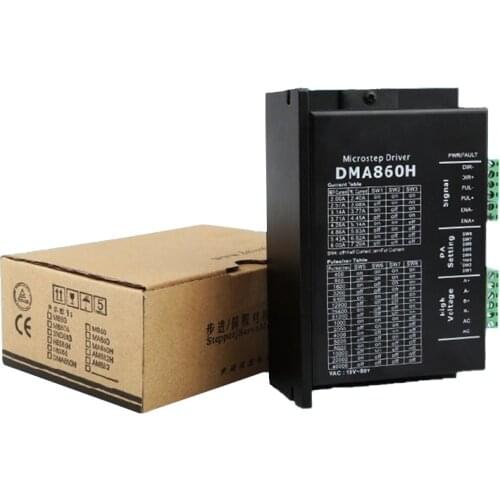 DMA860H Black original authentic, suitable for 57 and 86 stepper motor drivers axis Stepping Motor Engraving Machine
