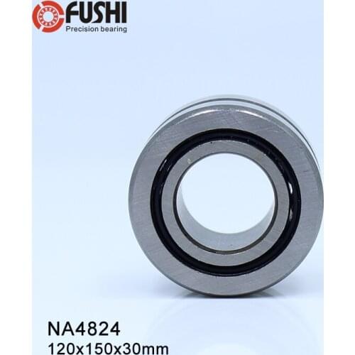 NA4824 Bearing 120*150*30 mm ( 1 PC ) Solid Collar Needle Roller Bearings With Inner Ring 4524824 4544824/A Bearing