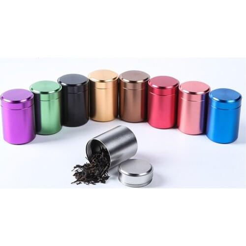 Premium Aircraft Aluminum Airtight Stash Jar 1.3 Inches Multi-Use Vacuum Seal Portable Storage Container