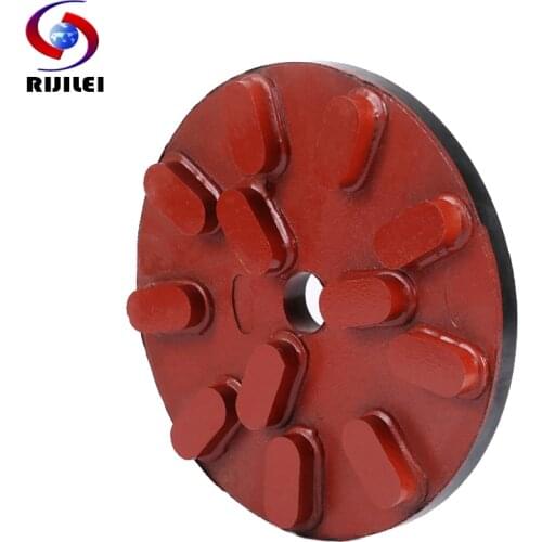 RIJILEI 250mm Diamond Resin Polishing Disc 10inch Marble Resin Polishing pad Grinding Plate for Marble Granite Concrete RM05