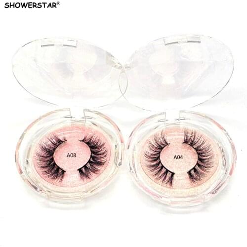 SHOWERSTAR 17mm Lashes 3D Flase Eyelashes Natural Fluffy No Cruelty Mink Lashes Sexysheep Factory Direct Sales