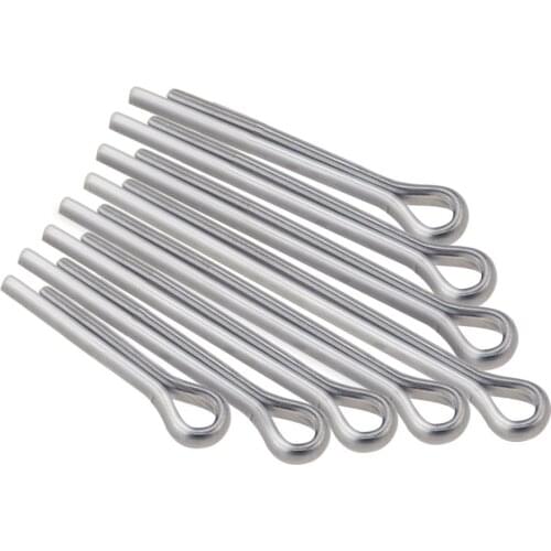 GB91 M1 M1.5 M2 M2.5 M3 M4 M5 304 Stainless Steel Split Pin Snap Pin Whistle Hairpin U-pin Steel Pin Length 8-70mm Cotter Pin