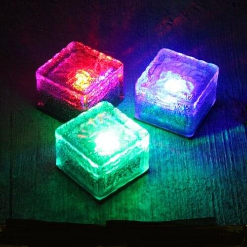 Solar LED Underground Lamp Outdoor Landscape Light Solar energy Waterproof floor Tile Lamp Garden Lawn Lamp Home Super Light
