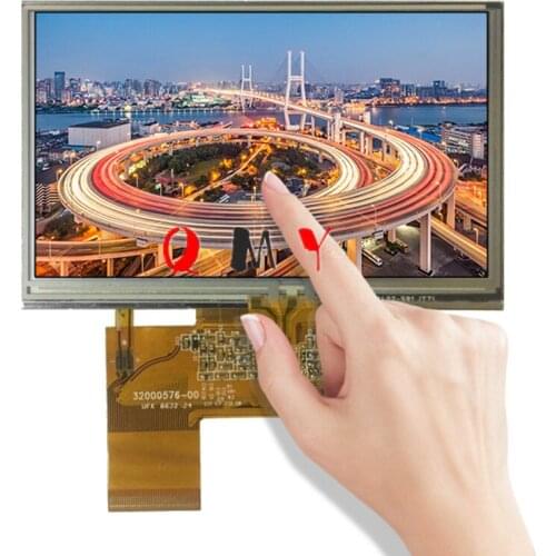 Free shipping 4.3 inch LCD screen 40PIN 32000579-04 AT043TN24 V.1 AT043TN24 V.7 AT043TN25 V.2