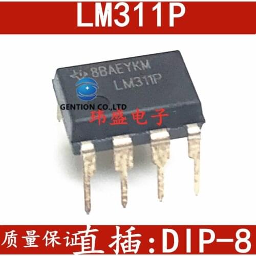 10PCS LM311P LM311N DIP-8 voltage comparator in stock 100% new and original