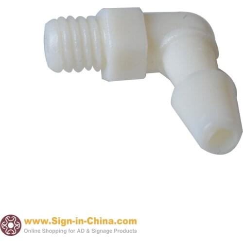 10pcs/lot L Shape Tube Fitting for I.D 2.3mm / 2.8mm / 3mm Tube