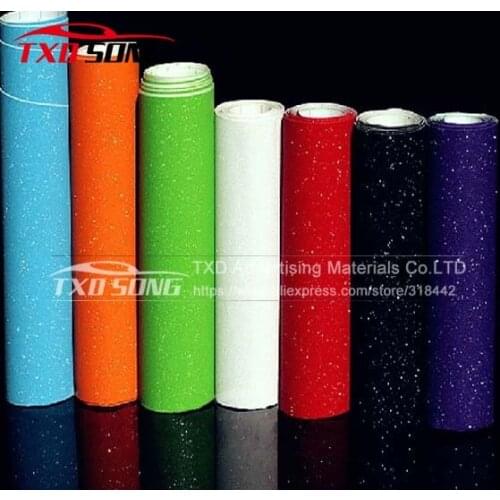 13 Colors Glitter Diamond Vinyl Films Wrap Matt sanding Diamond Glitter Sticker Car Body Car Sticker Auto motorcycle decoration
