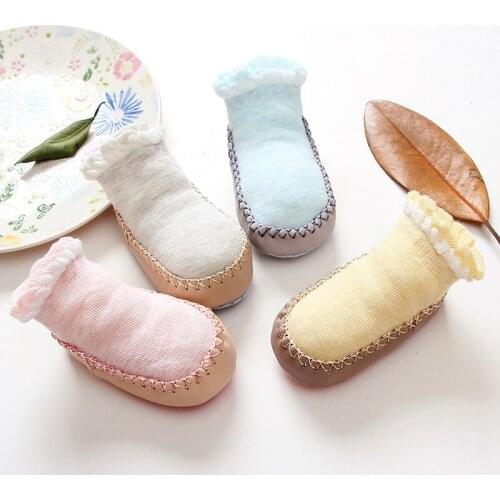 3pcs/lot New 2017 Lovely Winter spring fashion Baby Socks for Babies Girl Kids Accessories New Born protect baby Sock CS.111